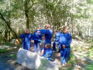 Actividades para niños en Ecoparque Atalaia- Paintball infantil