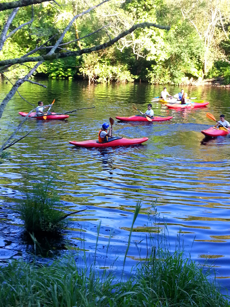 Kayak Libre en Ecoparque Atalaia en Pontevedra