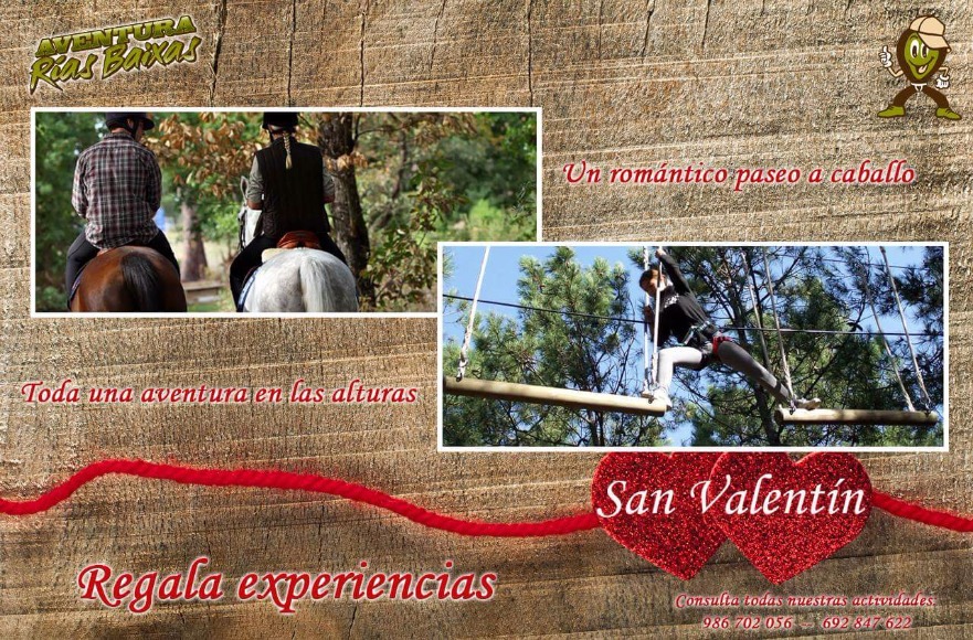 Regala EXPERIENCIAS En San Valentin - Aventura Rías Baixas