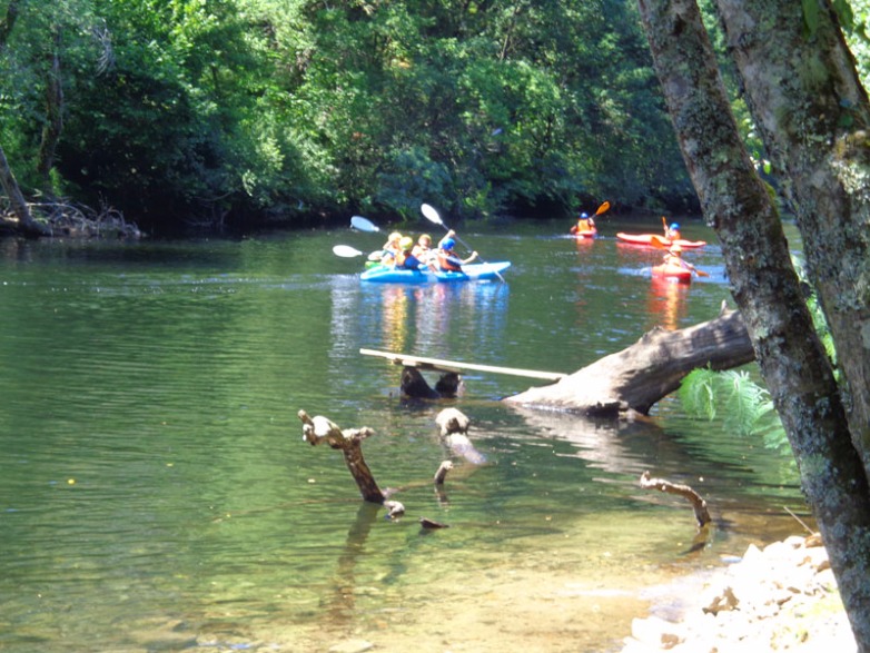 Kayak En El Río Lérez. Ecoparque Atalaia De Aventura Rías Baixas - Aventura Rías Baixas